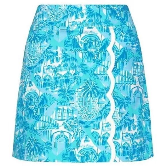 Lilly Pulitzer Dresses & Skirts - Lilly Pulitzer - Luxletic Monica Scallop Skort